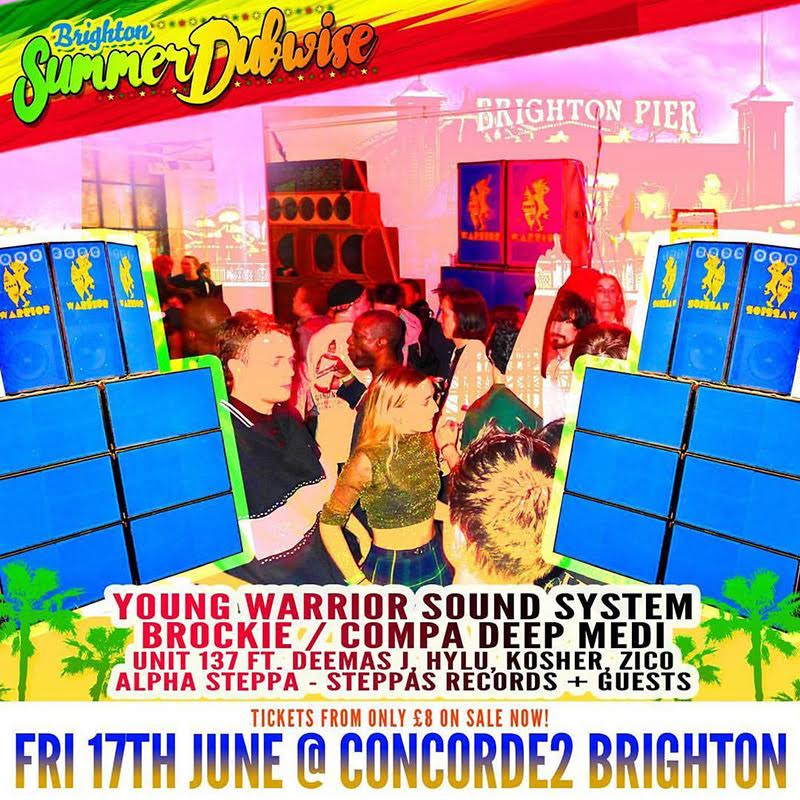 sftw137 young warrior sound system brighton